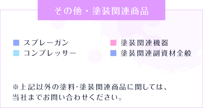 その他・塗装関連商品